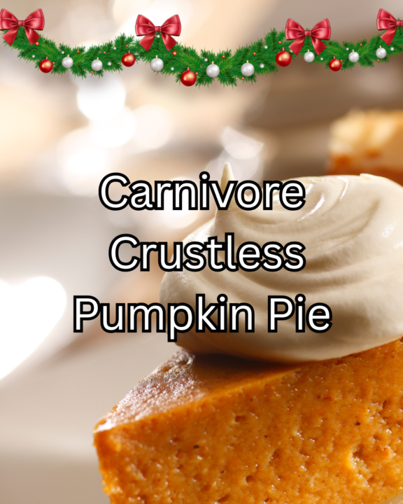 Carnivore Style Pumpkin Pie