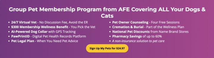 $24.97/month vs. $2,000+ vet bills... you do the math 🫣