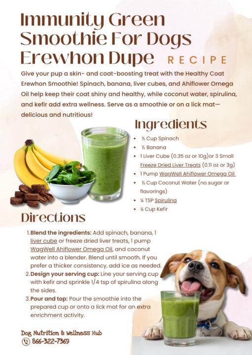 Green Smoothie For Dogs!