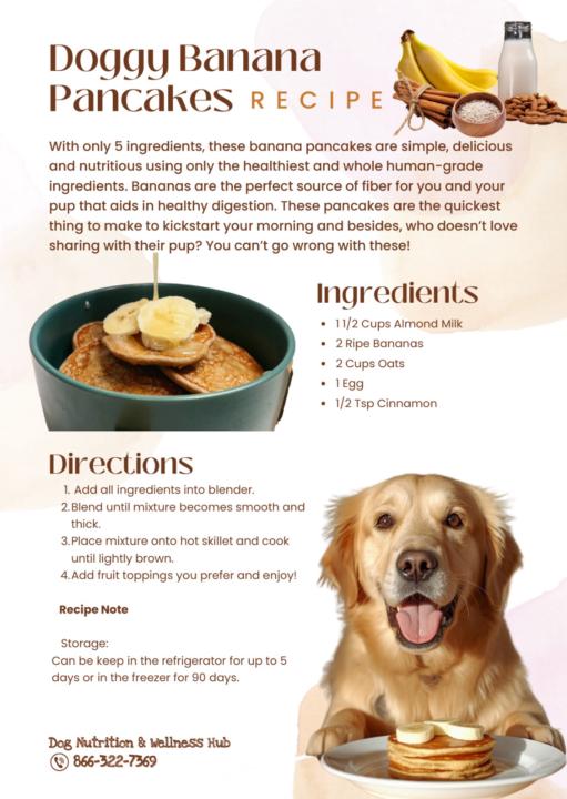 Doggy Banana Pancakes!