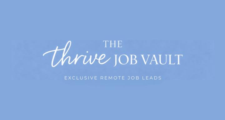 The Thrive Job Vault