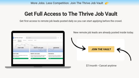 The Thrive Job Vault gallery image