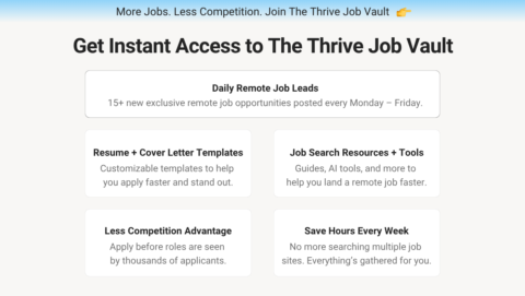 The Thrive Job Vault gallery image