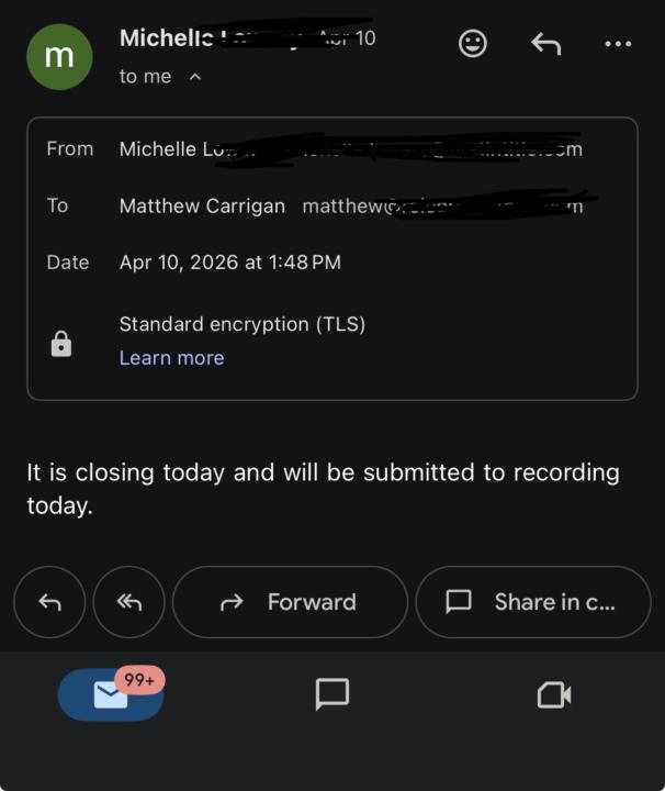 Another Deal Closed Via Agent 
