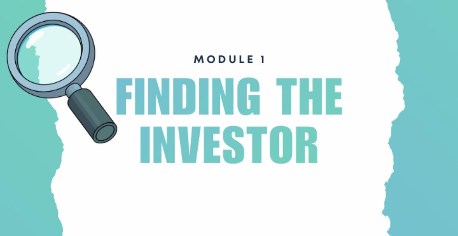 Finding the Investor