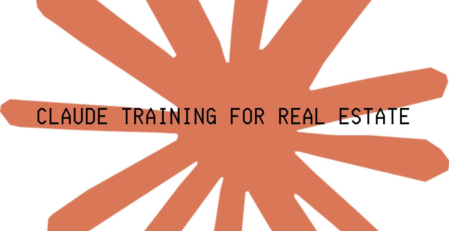 Claude Training for Realtors