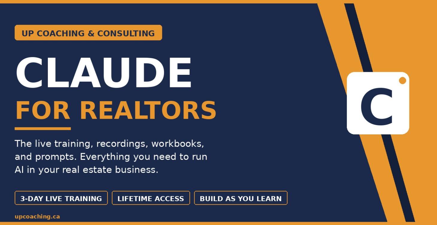 Claude for Realtors May 27-29