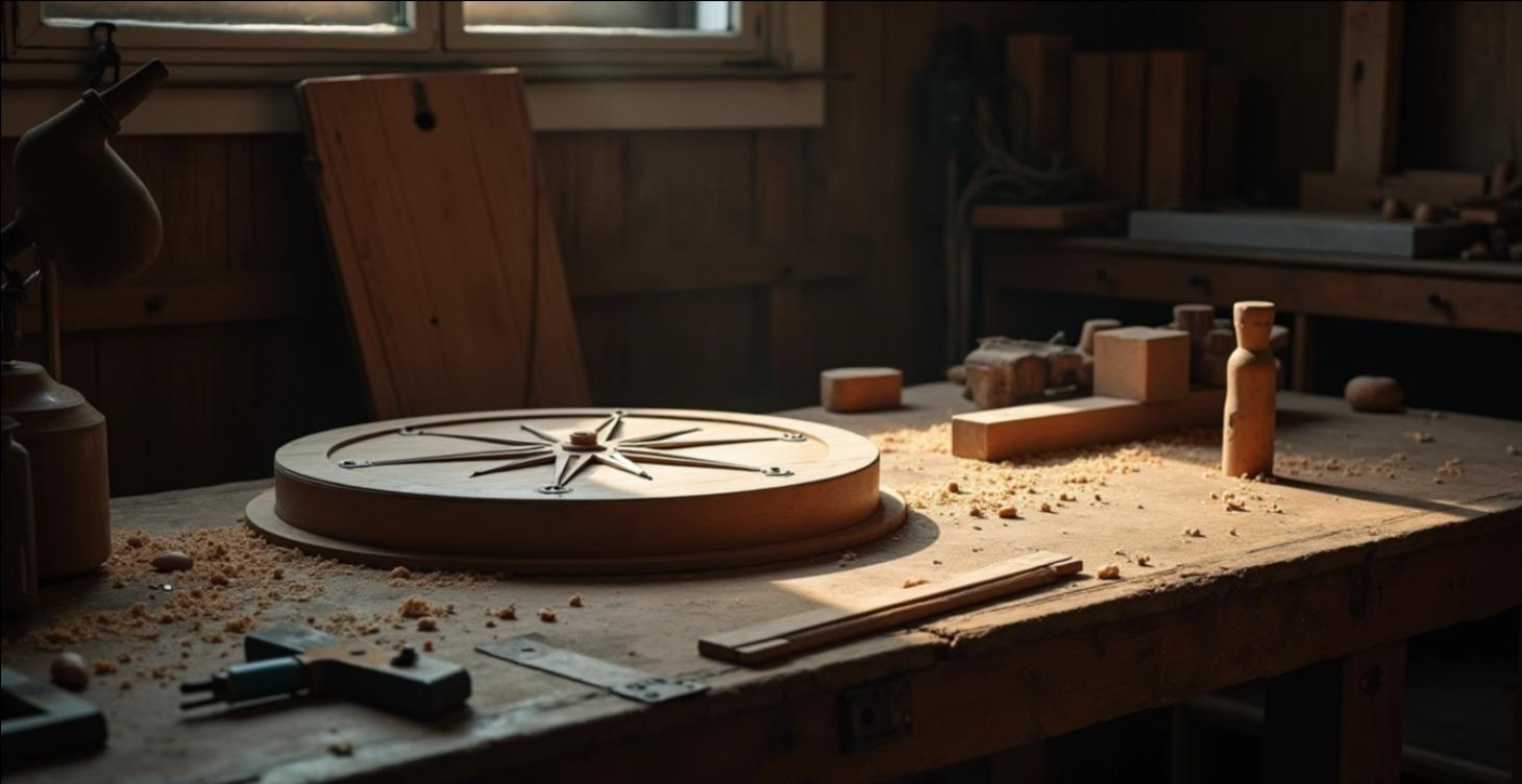 Craft. Material. Hands. Patience.