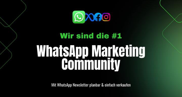 WhatsApp Business/Marketing DE
