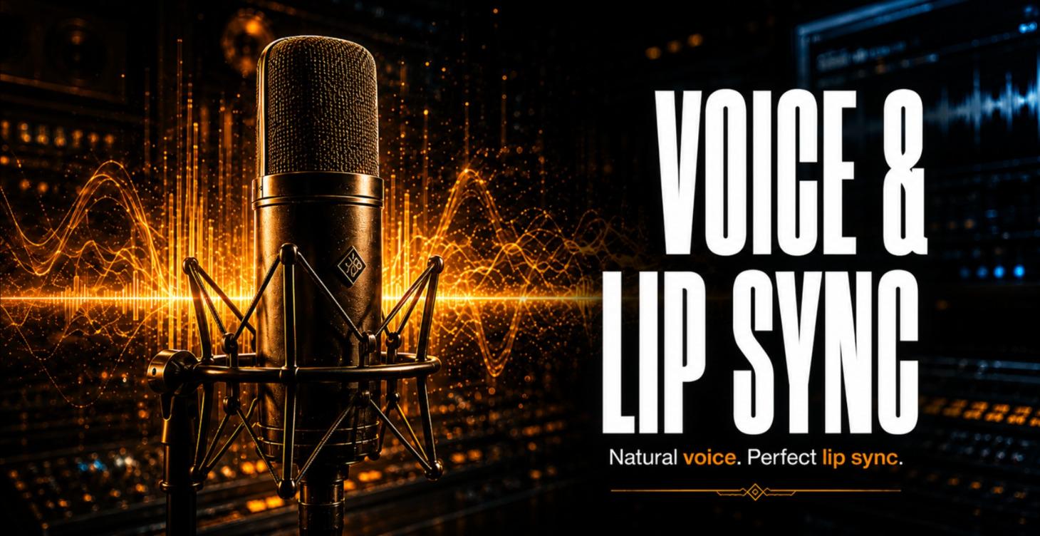 VOICE & LIP SYNC