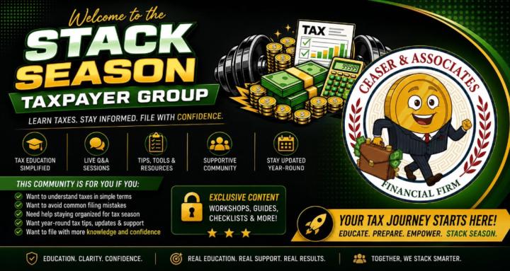 STACK SEASON Taxpayer Group