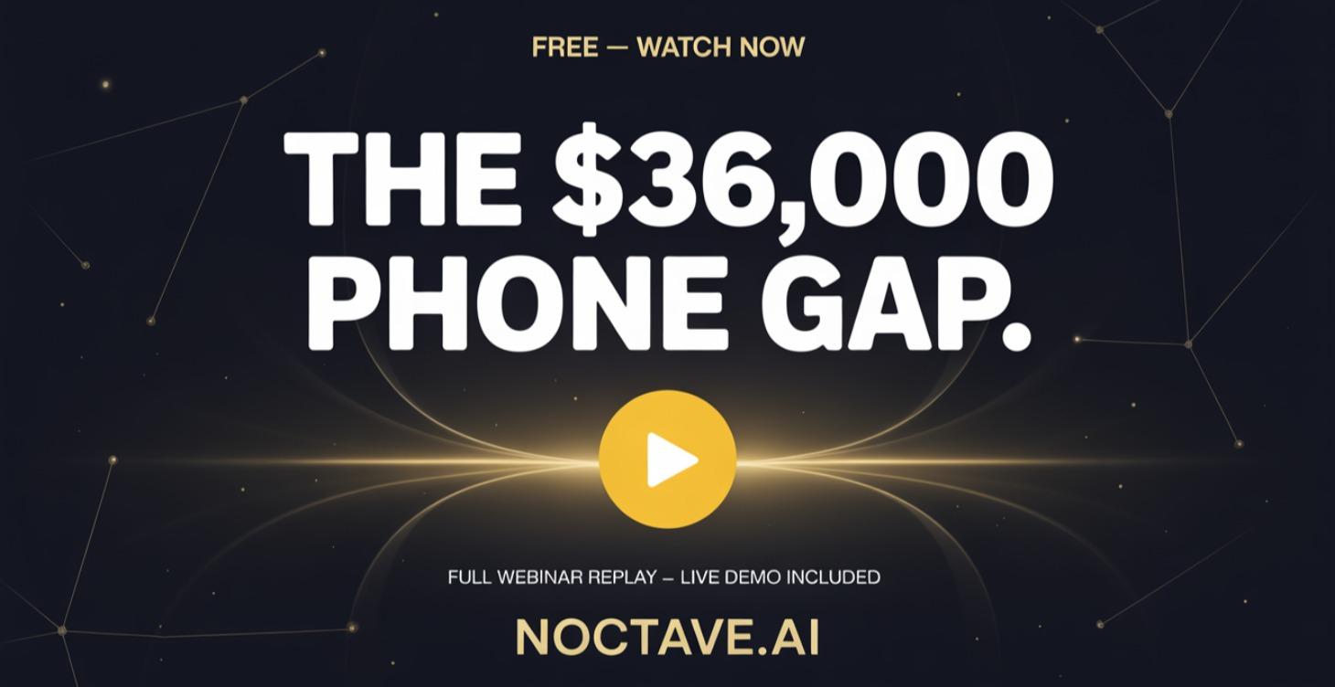 The $36,000 Phone Gap — Full Webinar Replay