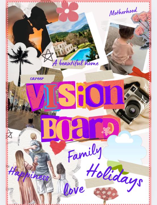 My motivation/ Vision board 