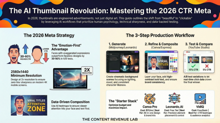 BEYOND THE PROMPT: The Best AI Thumbnail Generators to Explode Your CTR in 2026