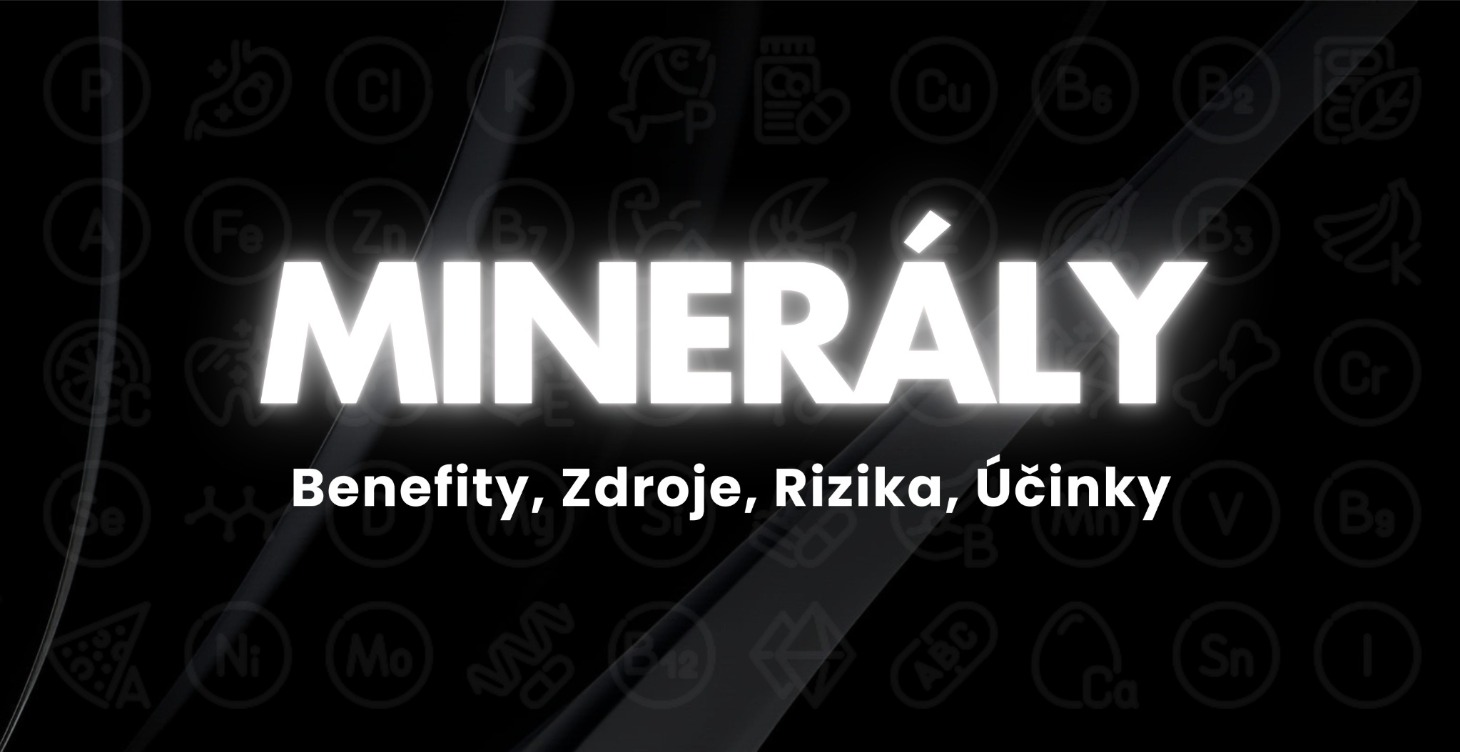 🍃 MINERÁLY od A-Z