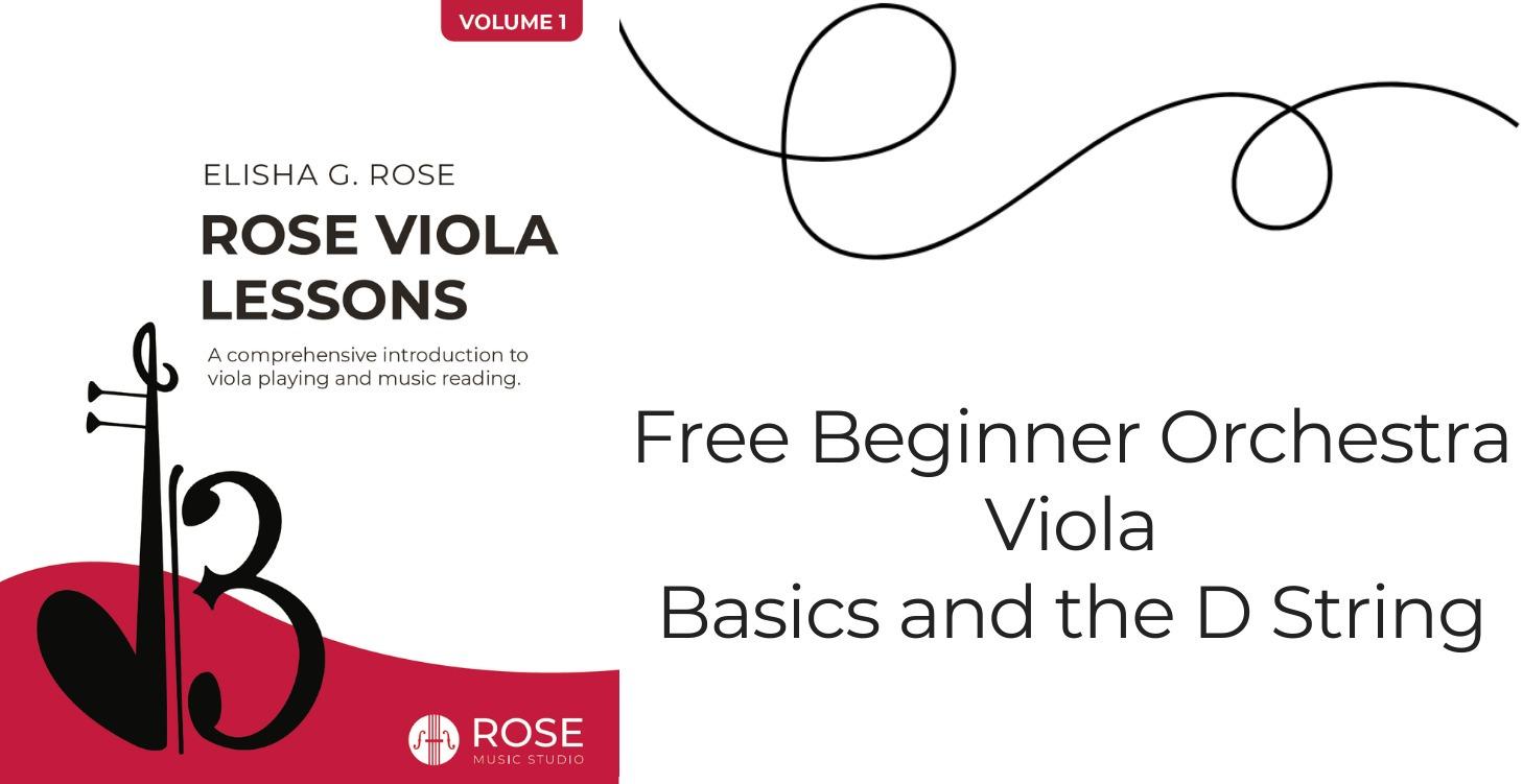 Rose Viola Lessons (Unit 1) FREE