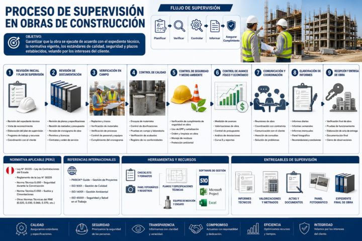 PROCESO DE SUPERVISIÓN EN OBRAS DE CONSTRUCCIÓN
