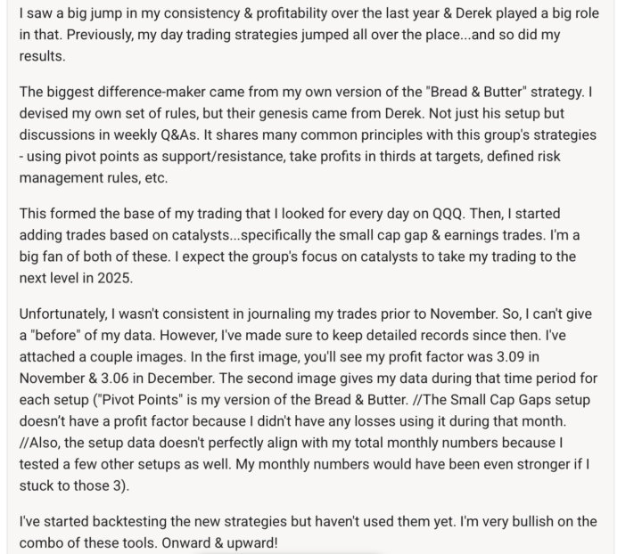 🎯 SNEAK PEEK: PRO MEMBER SUCCESS STORY