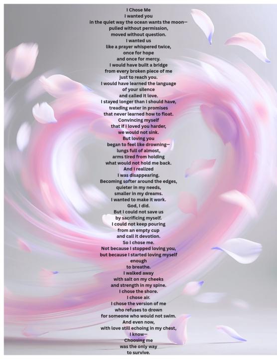I choose me