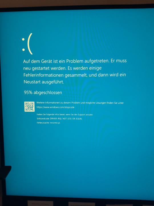 Blue Screen of Death 💻☠️