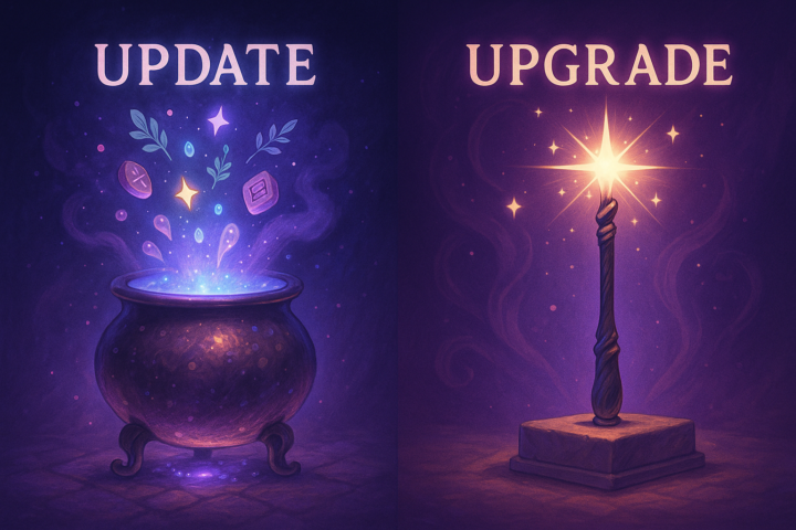 Cyber-Rätsel am Montag - Update oder Upgrade? 🤔