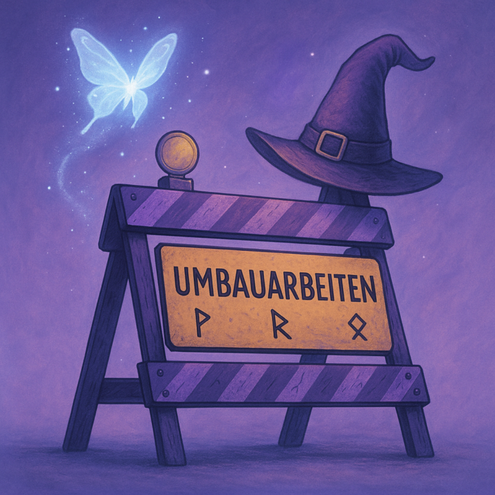 Umbauarbeiten ✨️