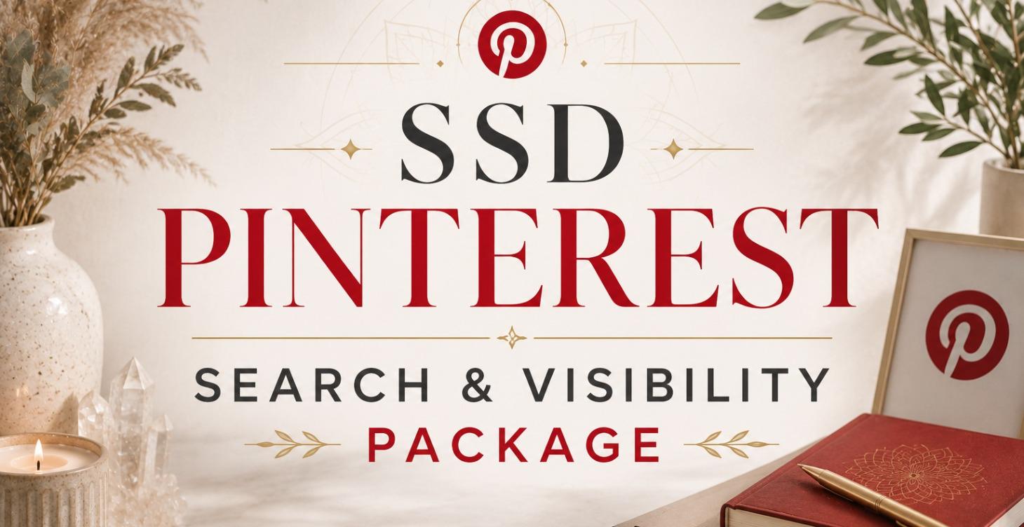 📌 SSD Pinterest Search & Visibility Package