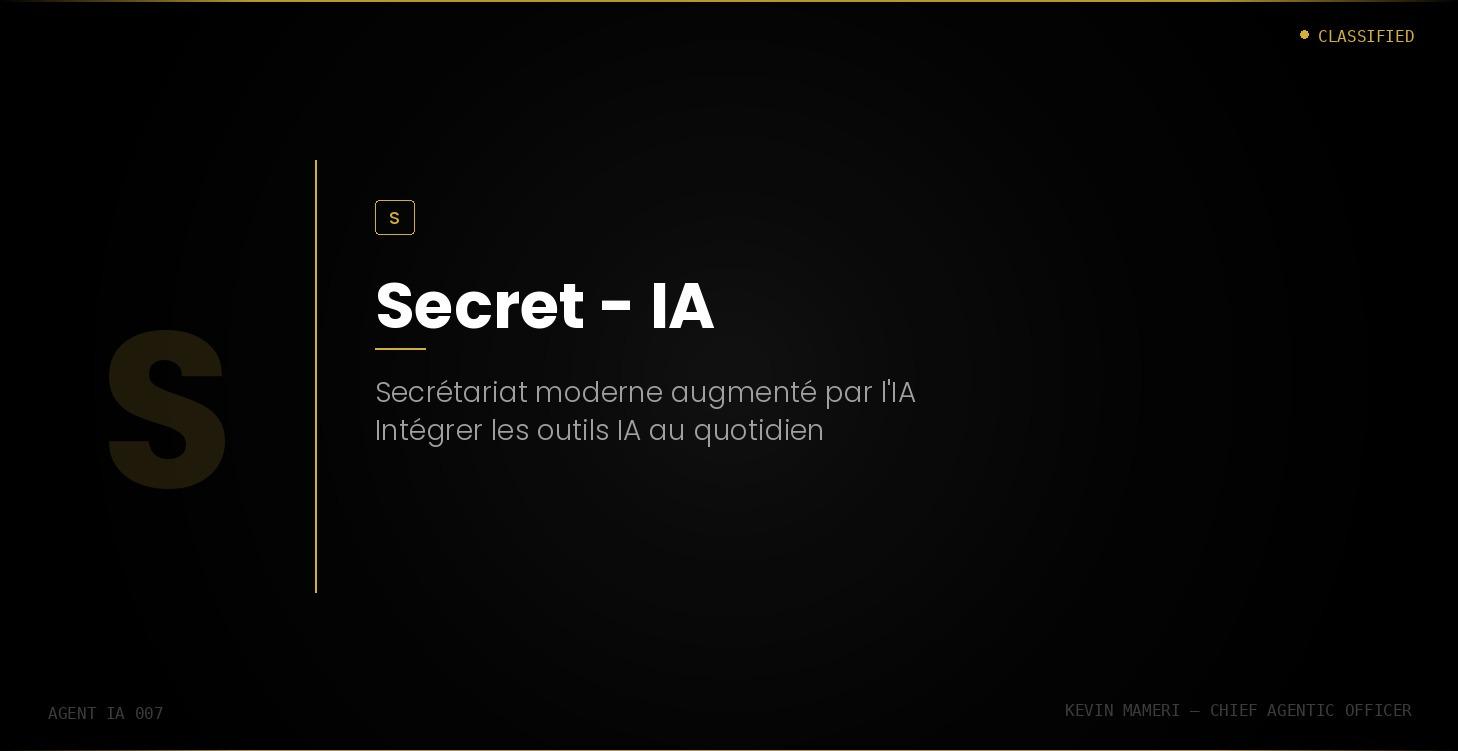 Secret - IA