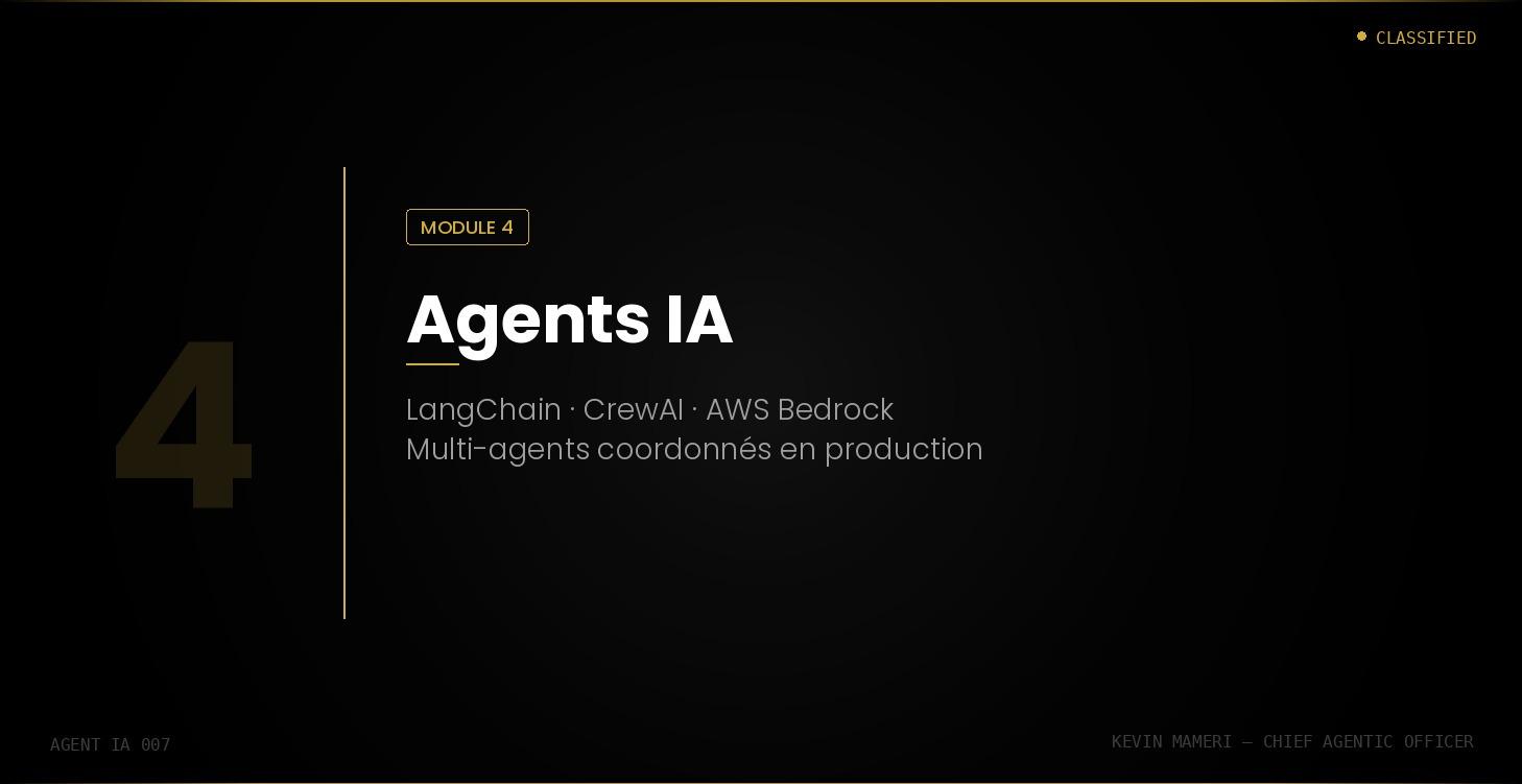 IV. Agents IA