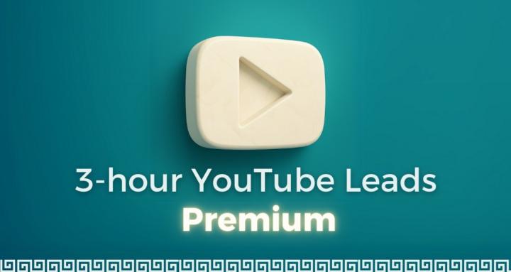 3-hour YouTube Leads Premium