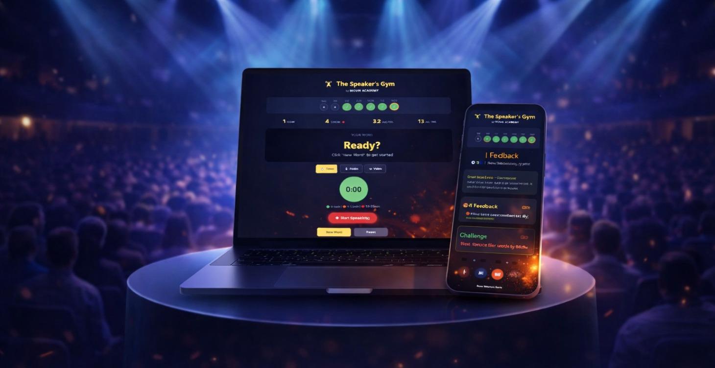 Speaker's Gym - with AI Feedback