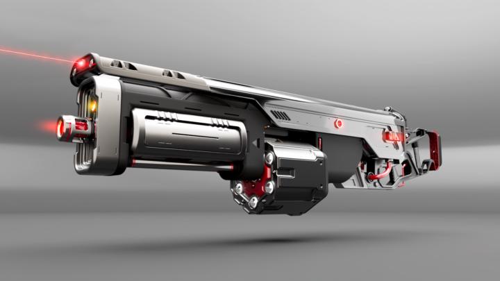*Update - Si-Fi Shotgun Renders