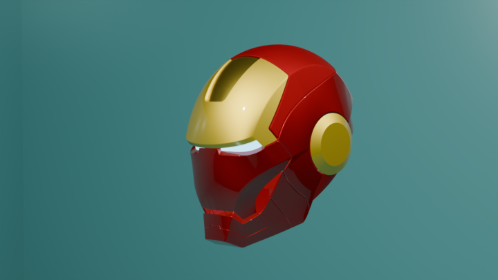 Iron man helmet