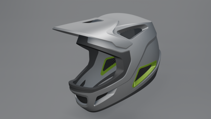 Helmet finished
