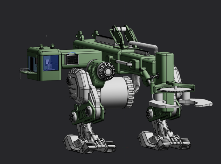 Tree Cutter Mech WIP