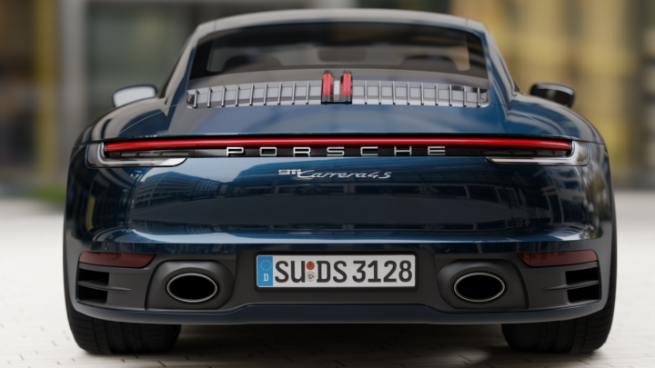 Nikitas Porsche first set of Renderings