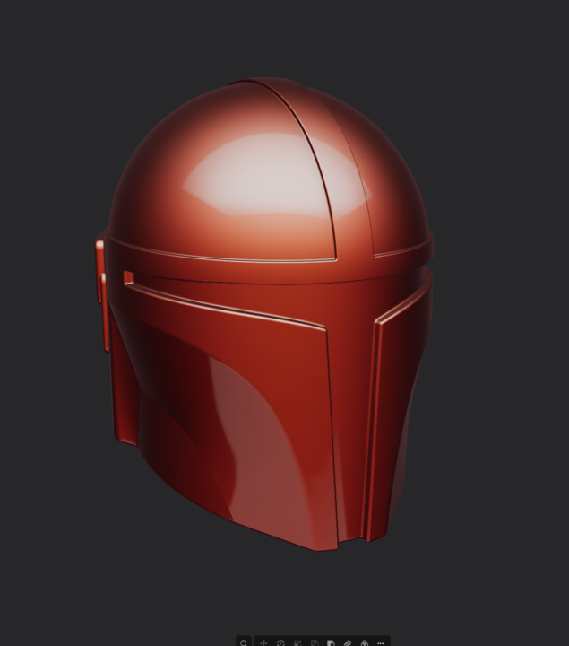 Mandalorian variation on the Helmet course