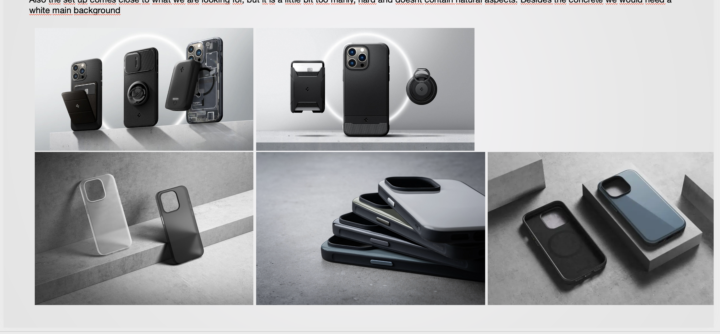 Got my first project 