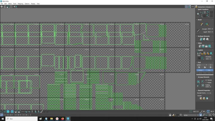 3ds max unwrapp problem