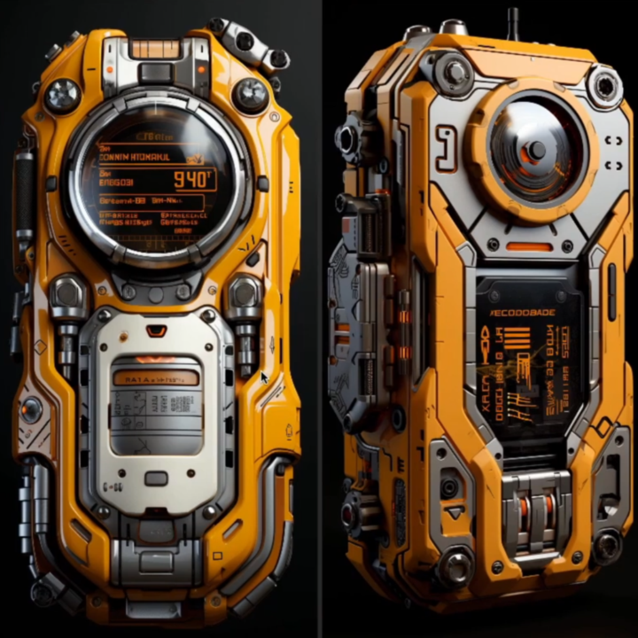 I'm trying to make this sci fi comm device with solid modelling and these are my attempts.