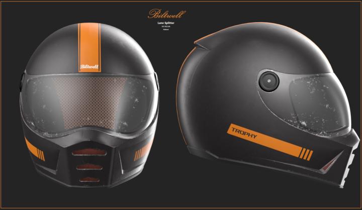 Motorbike helmet ....  