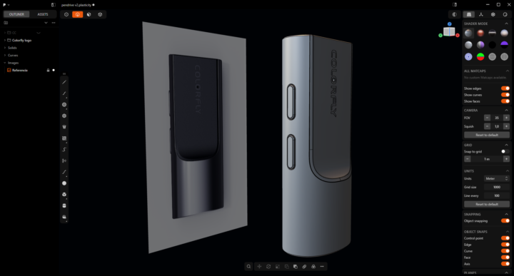 3D Modeling Study Based on a Reference Design