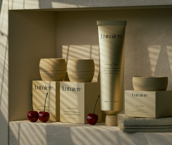 Lumiere 3D Skincare CGI Renders
