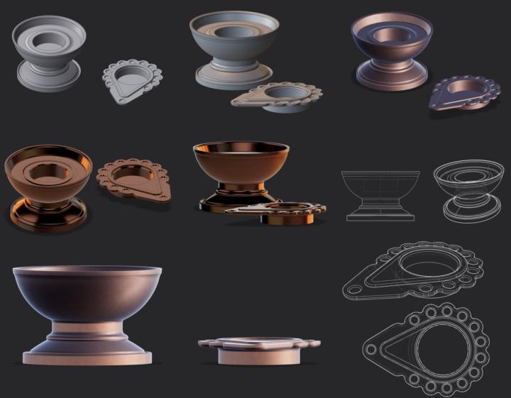 Candle Holder 🕯️(3D Print)