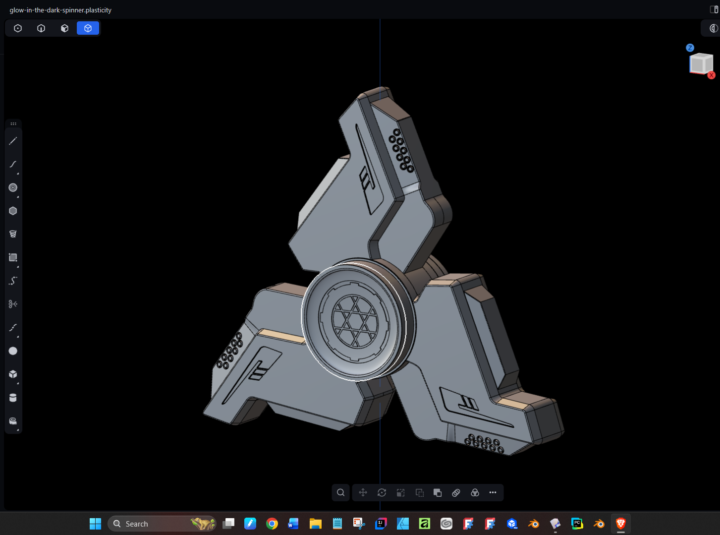 Second attempt at fidget spinner