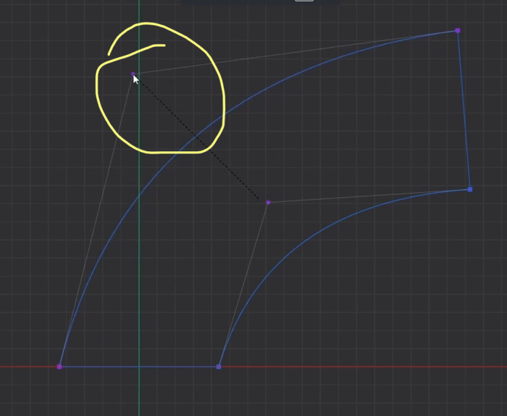 how do you add a point in the line like this?