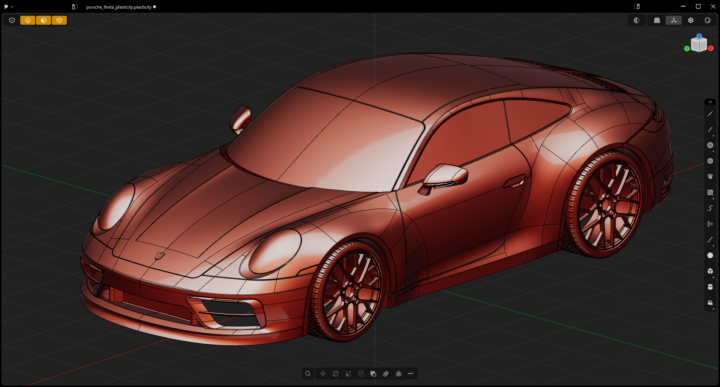 Finish Porsche on Plasticity