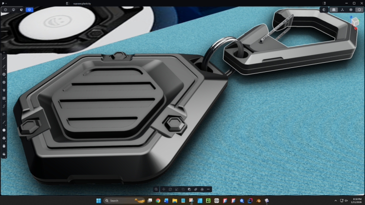 SUPCASE Unicorn Beetle Pro Series Case Designed for Apple AirTag