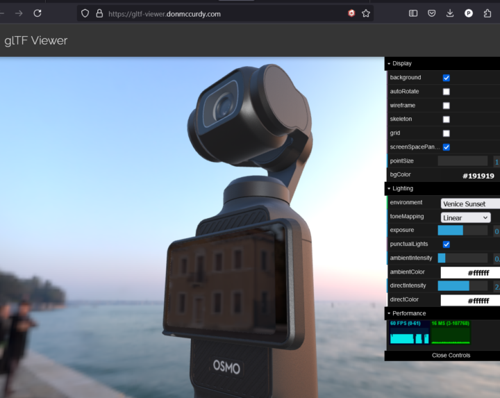 Pocket Action Camera Tutor 3D Reference