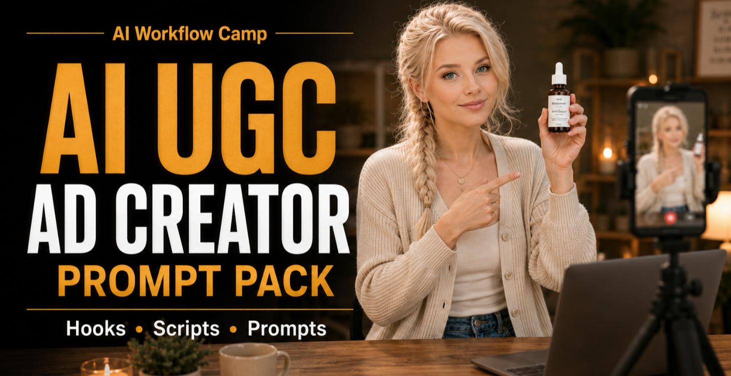 AI UGC Ad Creator Prompt Pack